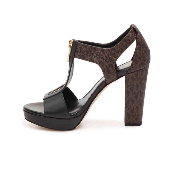 Michael Kors MK Logo Berkley Platform Sandal - Picture 5 of 12
